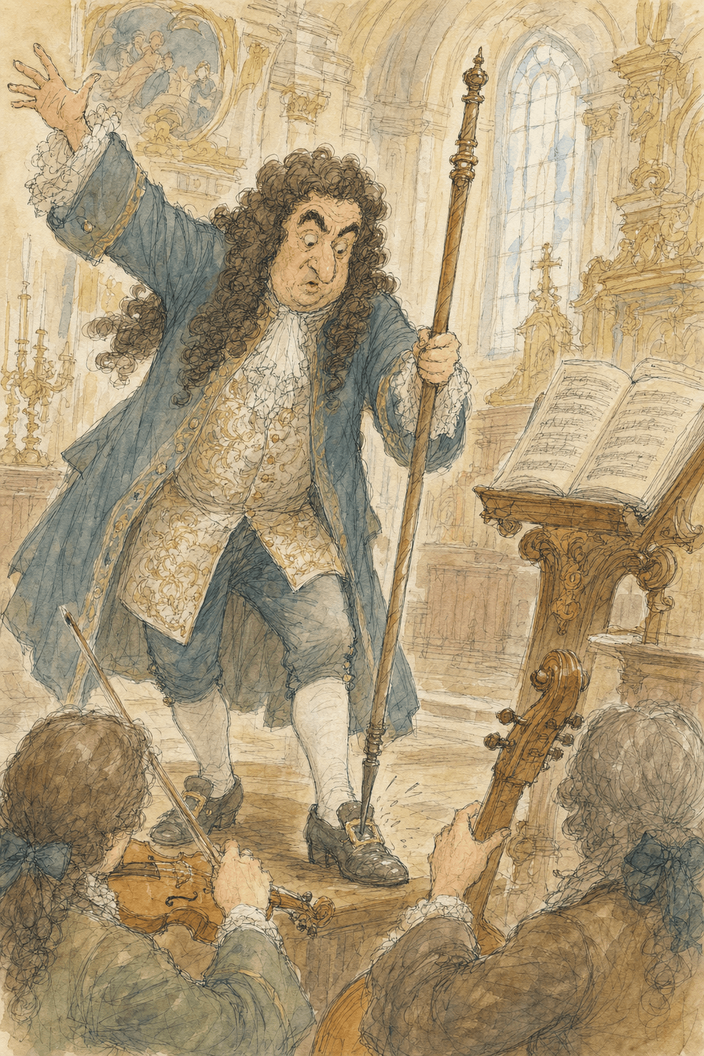 Illustration for Both Feet