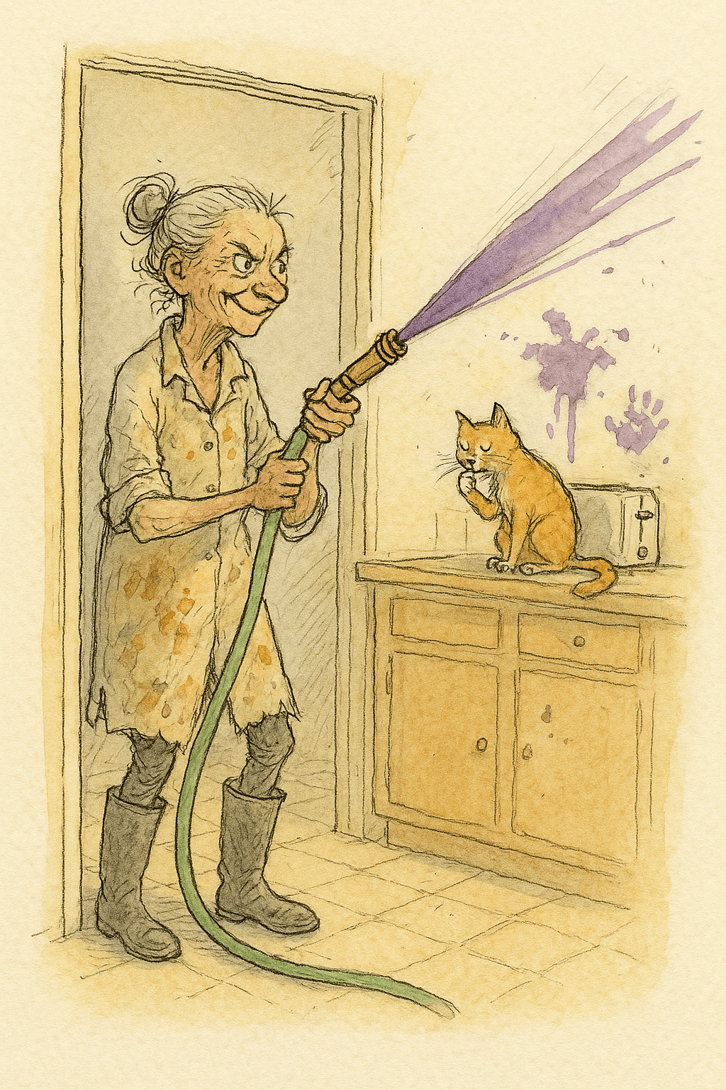 The Dog Got Clean Too