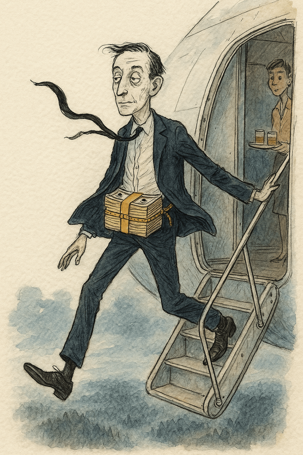 Illustration for The Man Nobody Could Find