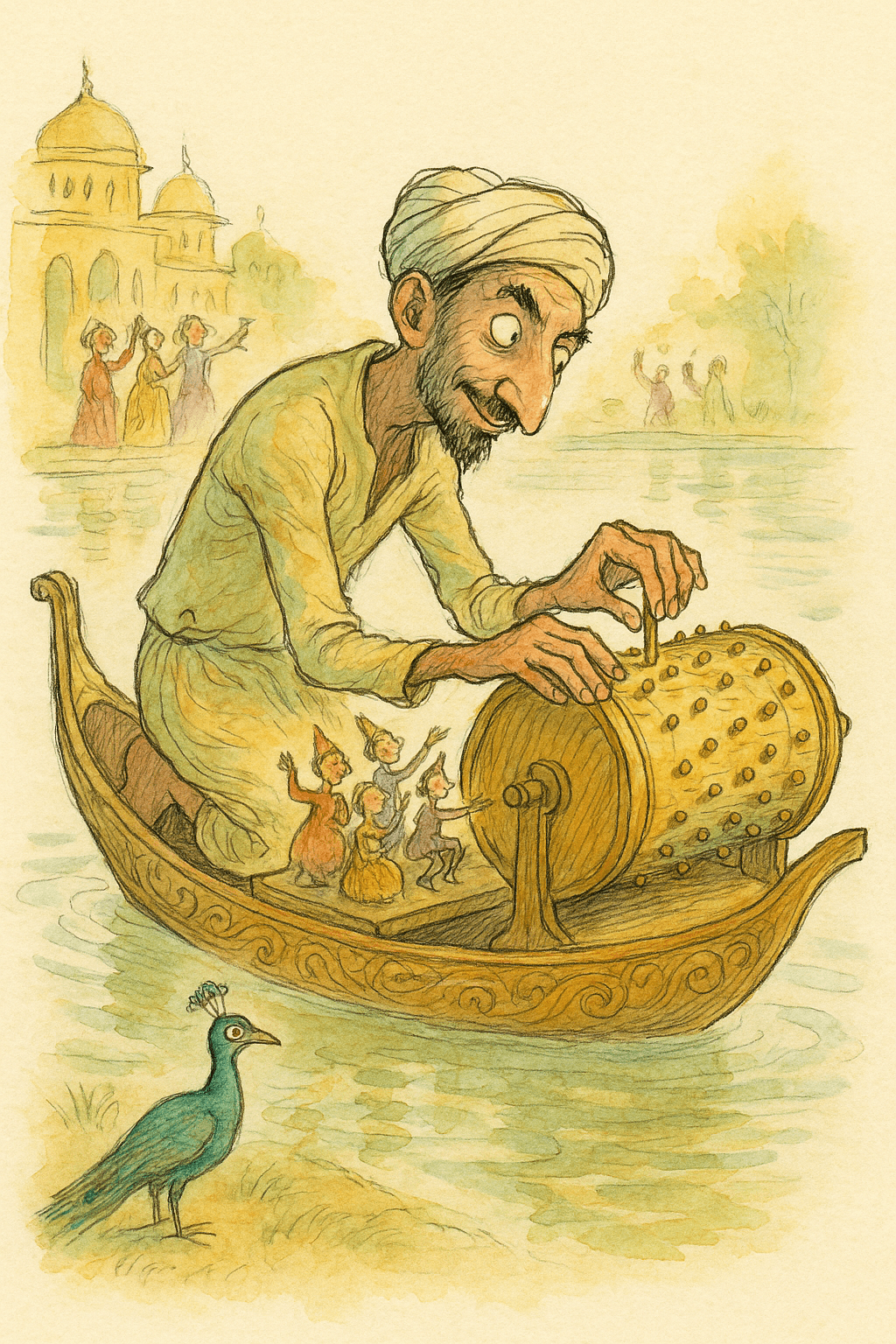 Illustration for The Man Who Built a Robot Band