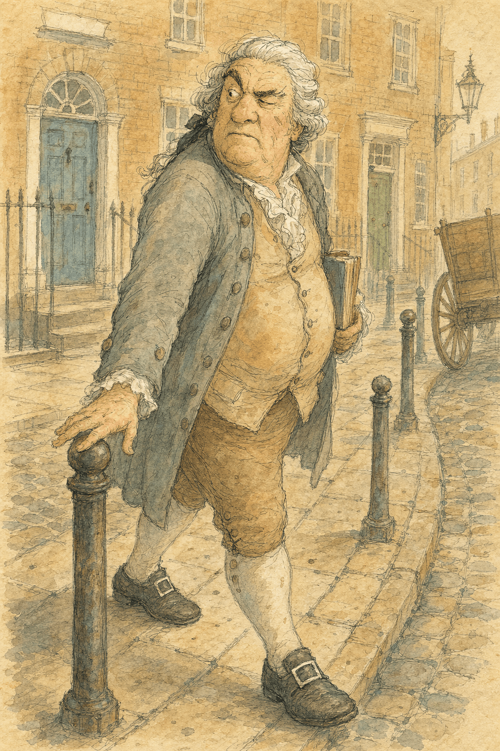 Illustration for The Man Who Counted the Posts