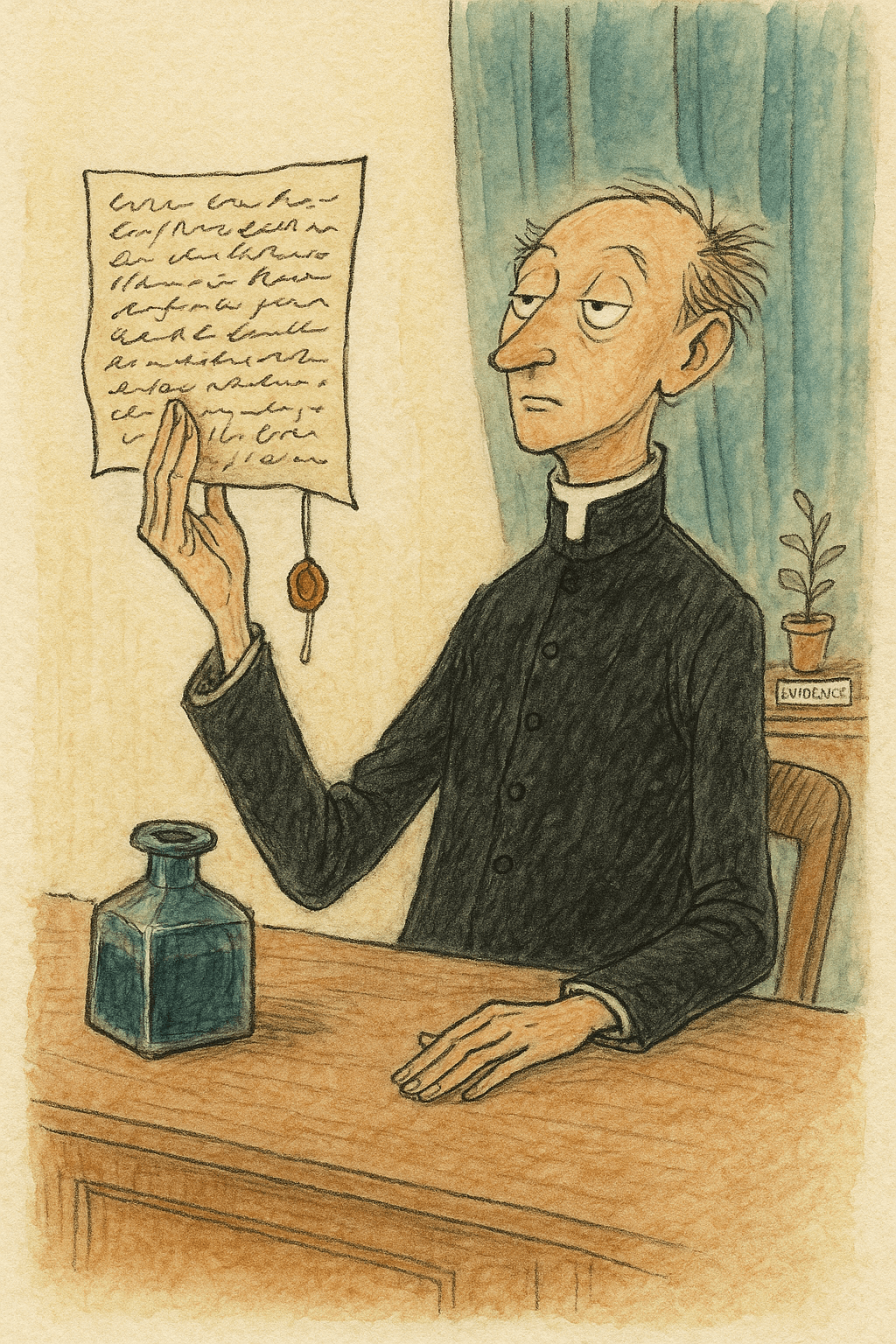 Illustration for The Man Who Ghosted the Most Famous Scientist on Earth