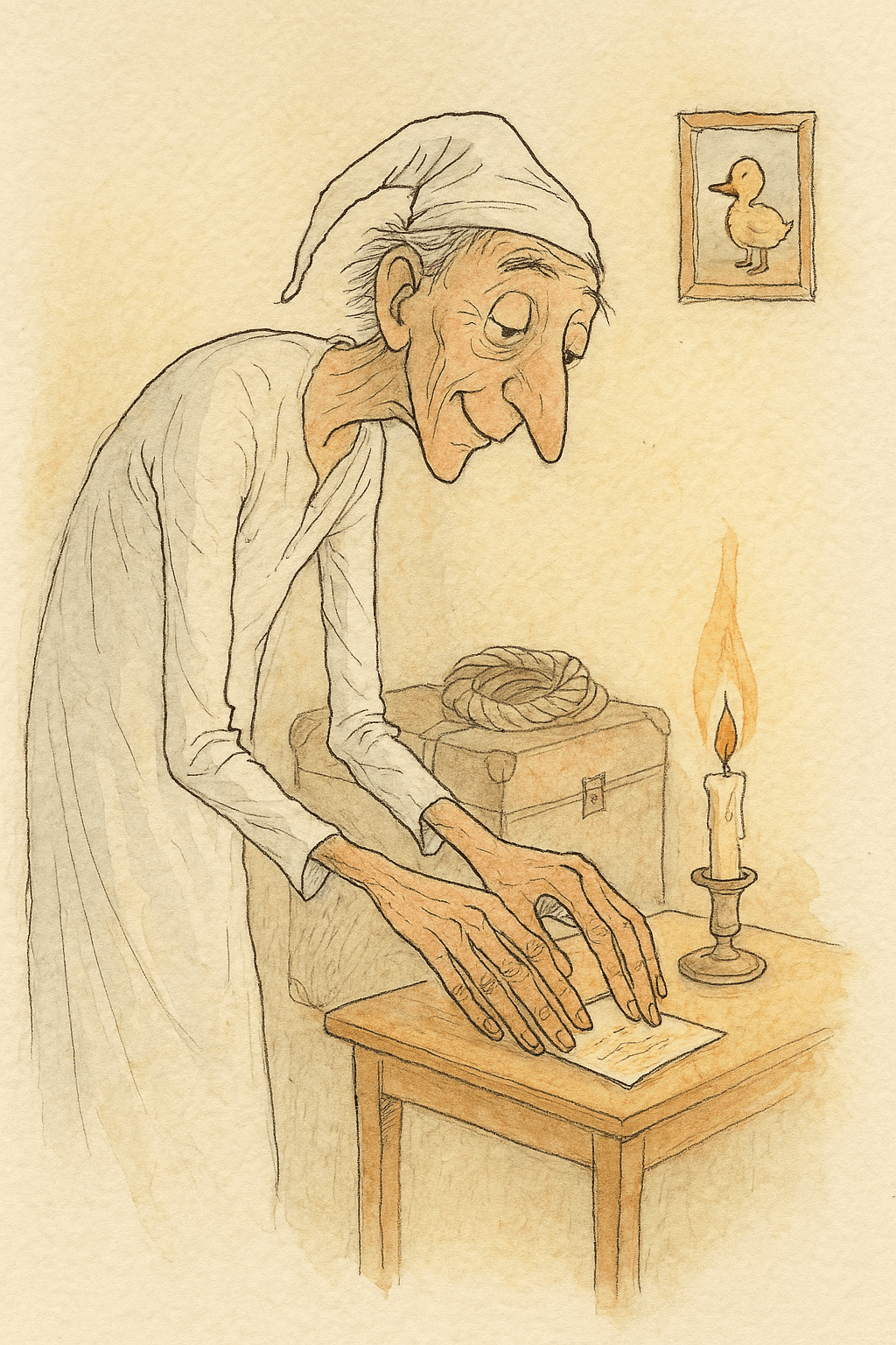 Illustration for The Man Who Only Seemed Dead