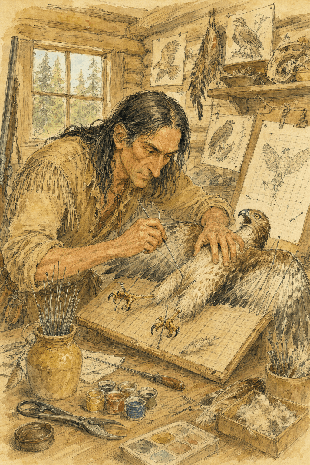 The Man Who Painted the Dead