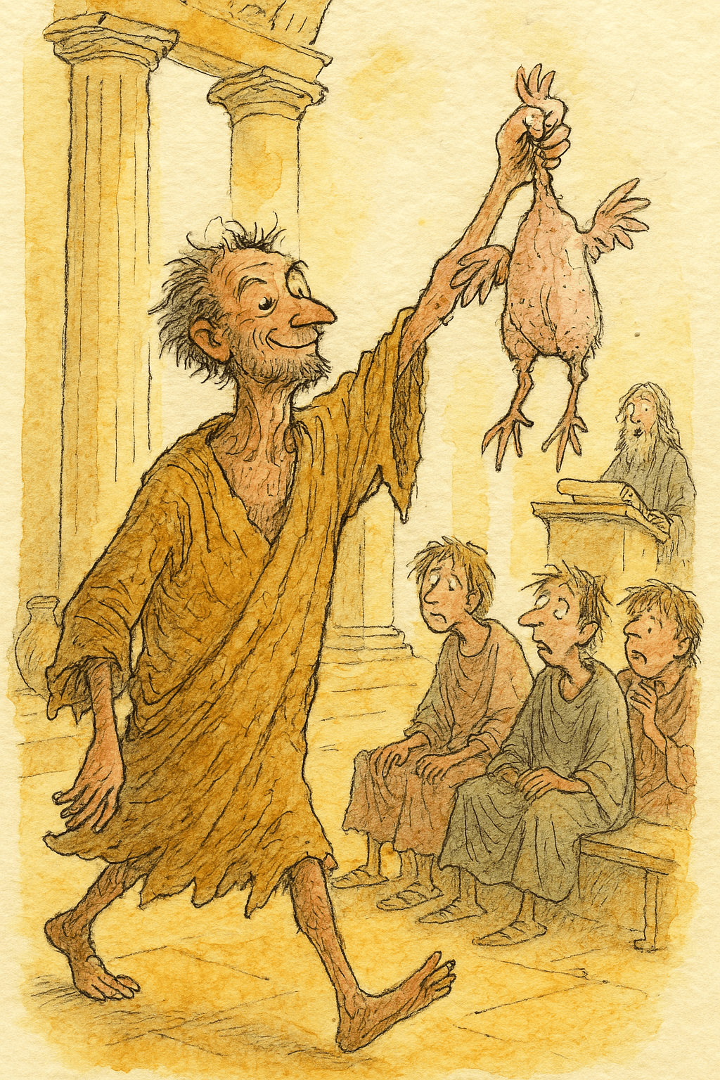 The Man Who Plucked the Chicken