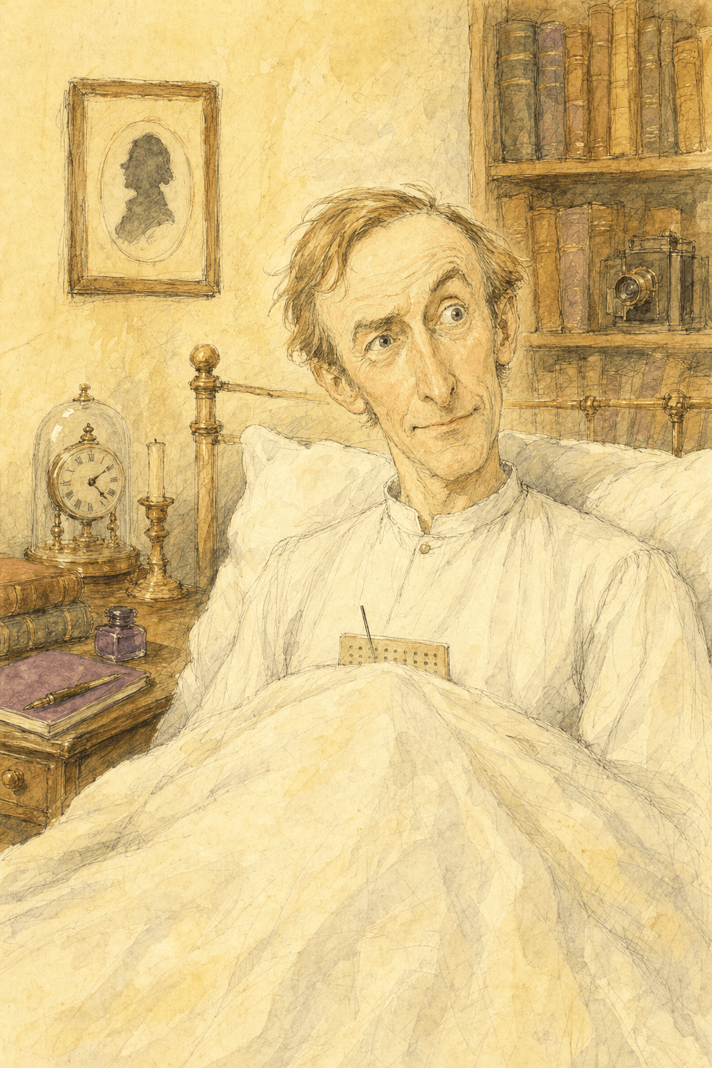 Illustration for The Man Who Refused to Lose a Thought