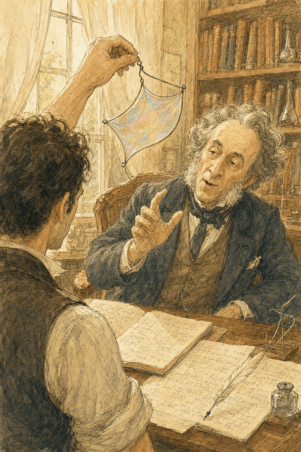 Illustration for The Man Who Saw With His Ears