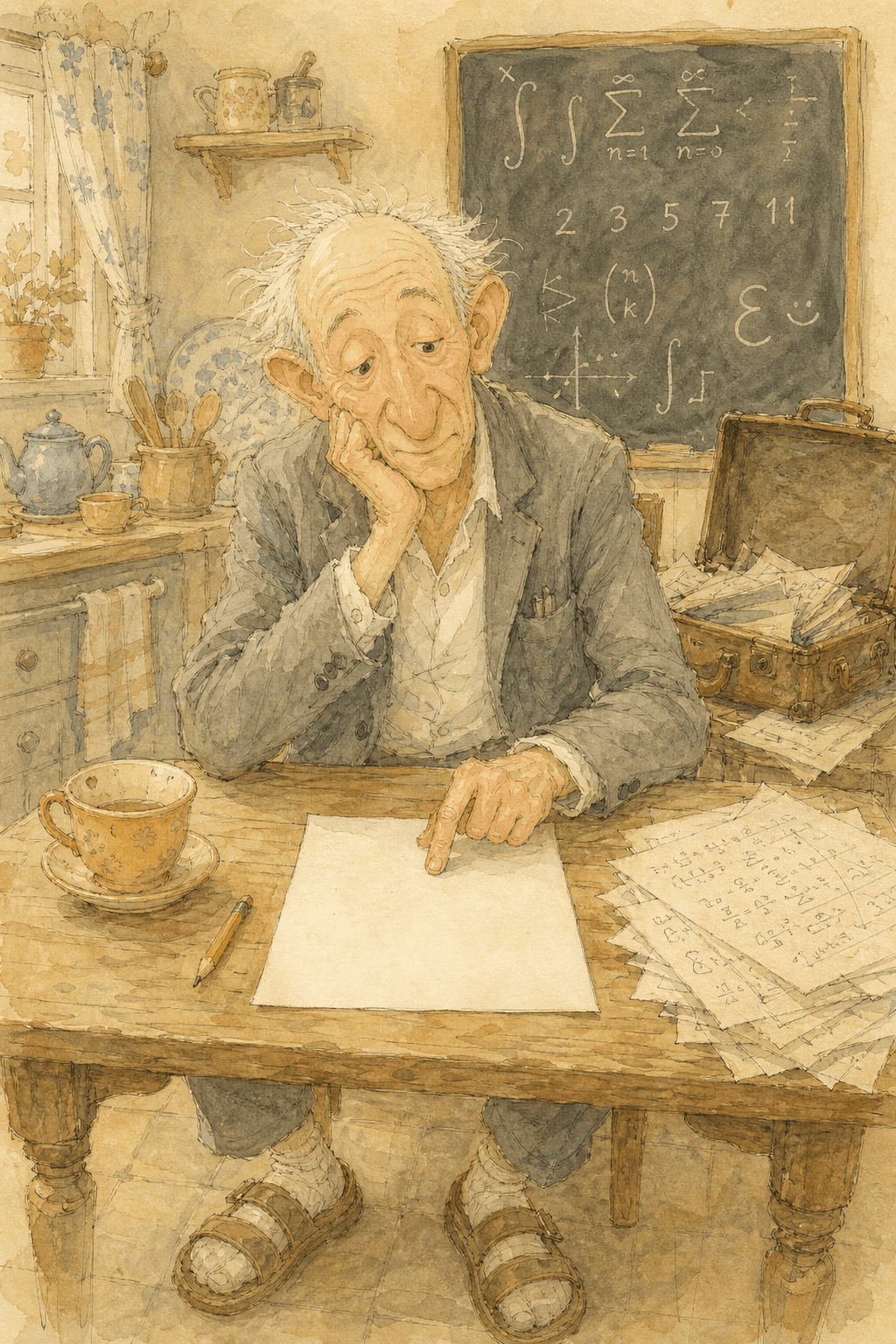 The Man Who Set Mathematics Back a Month