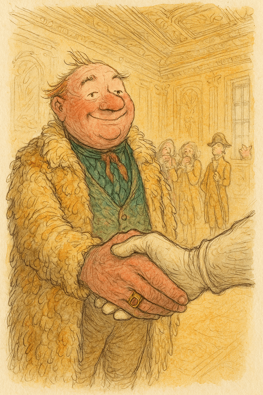 The Man Who Shook the King's Hand