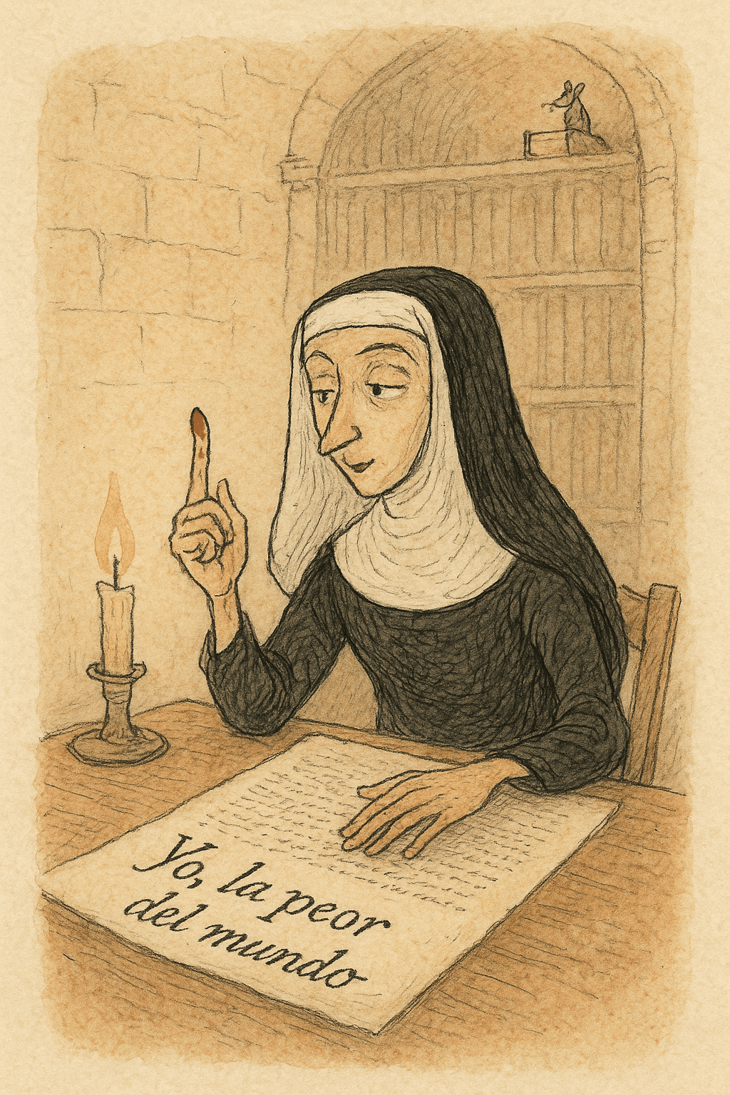 The Nun Who Signed in Blood