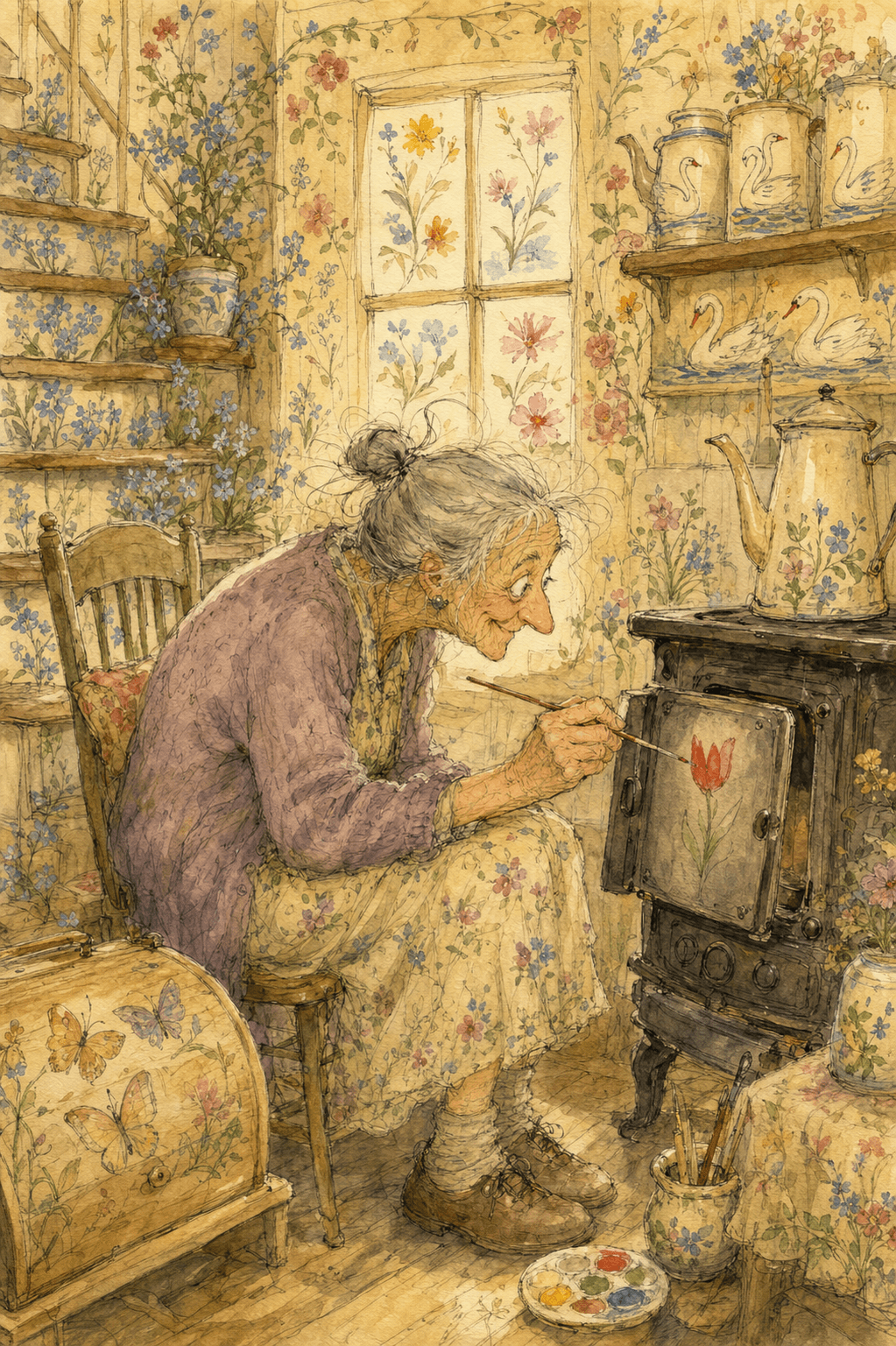 The Painter Who Painted the Room