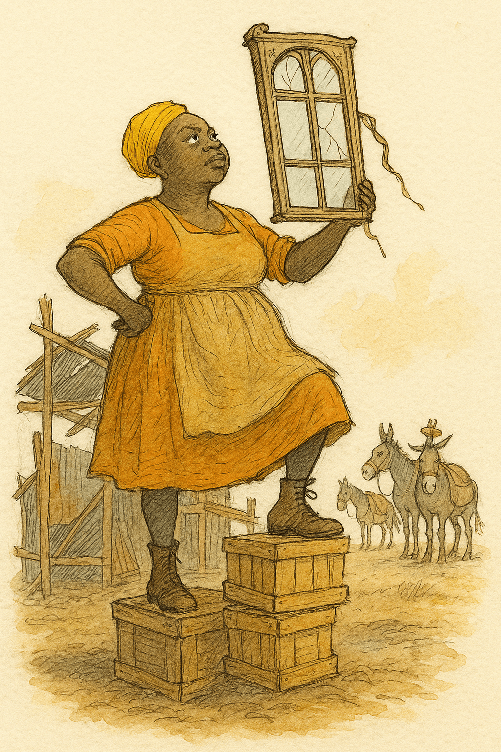 The Woman Who Built a Hospital Out of Driftwood