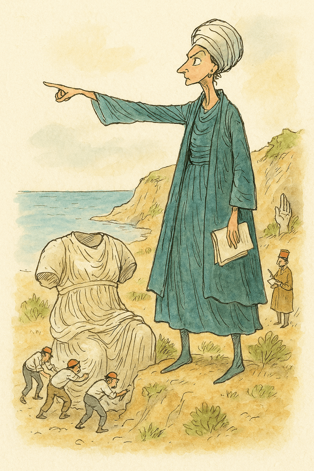 Illustration for The Woman Who Destroyed Her Own Discovery