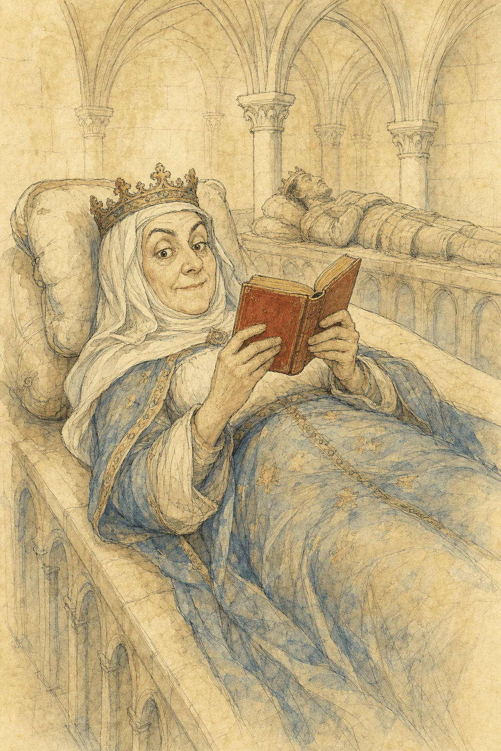 Illustration for The Woman Who Wouldn't Look Up