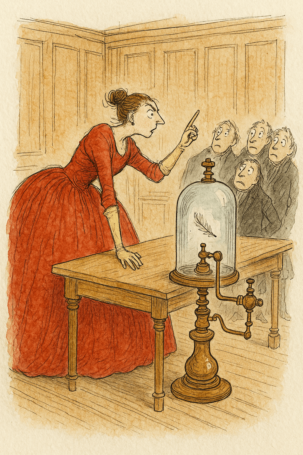Illustration for The Woman Who Wrote the Future