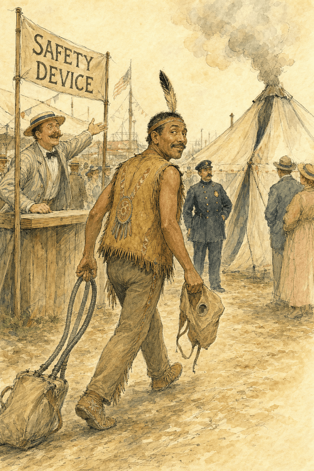Illustration for Big Chief Mason