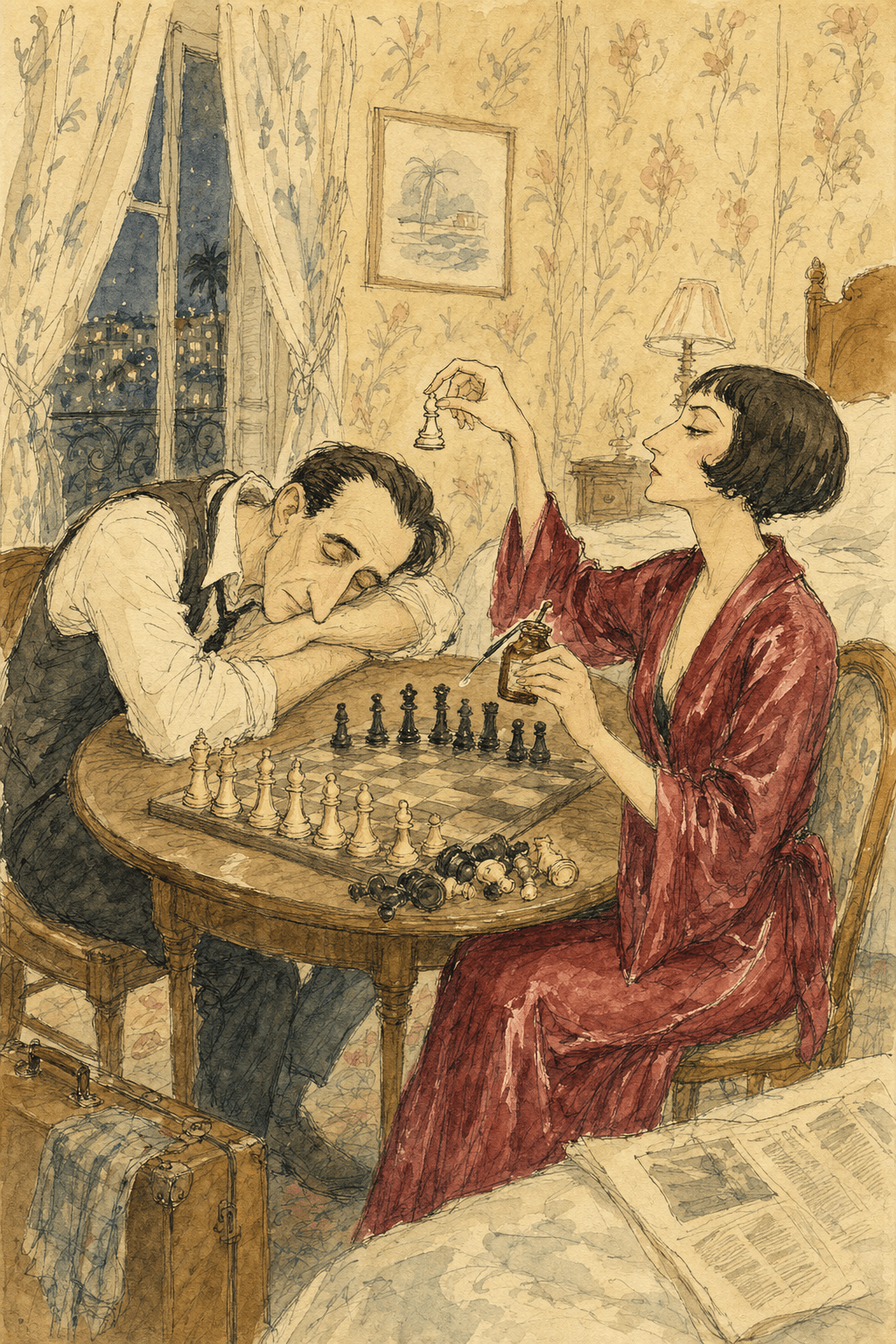 Illustration for The Honeymoon