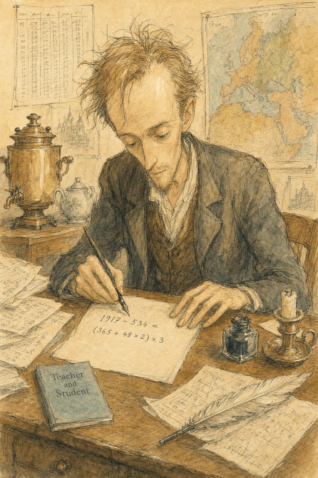 Illustration for The King of Time