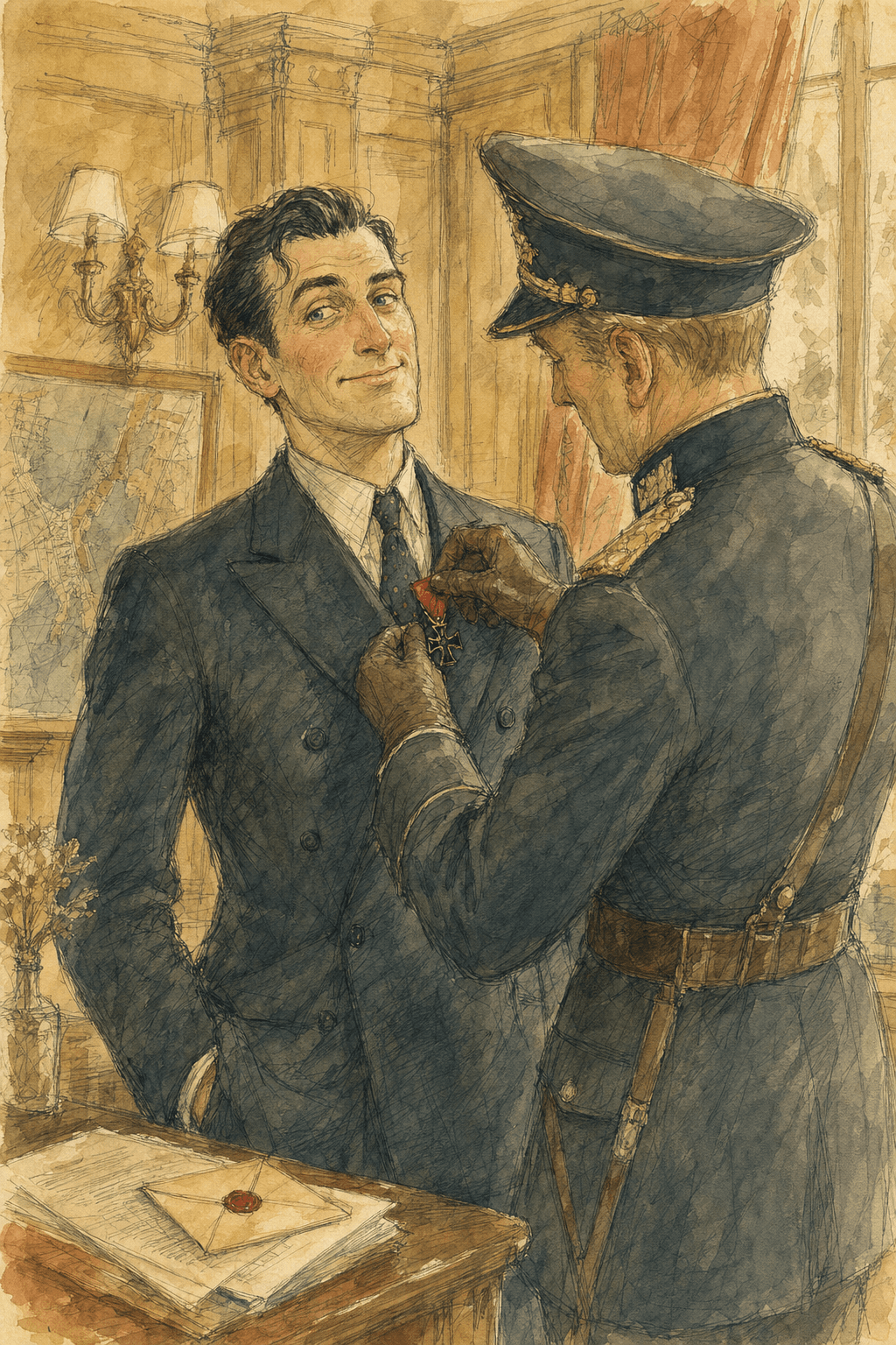 Illustration for The Only Englishman to Win the Iron Cross