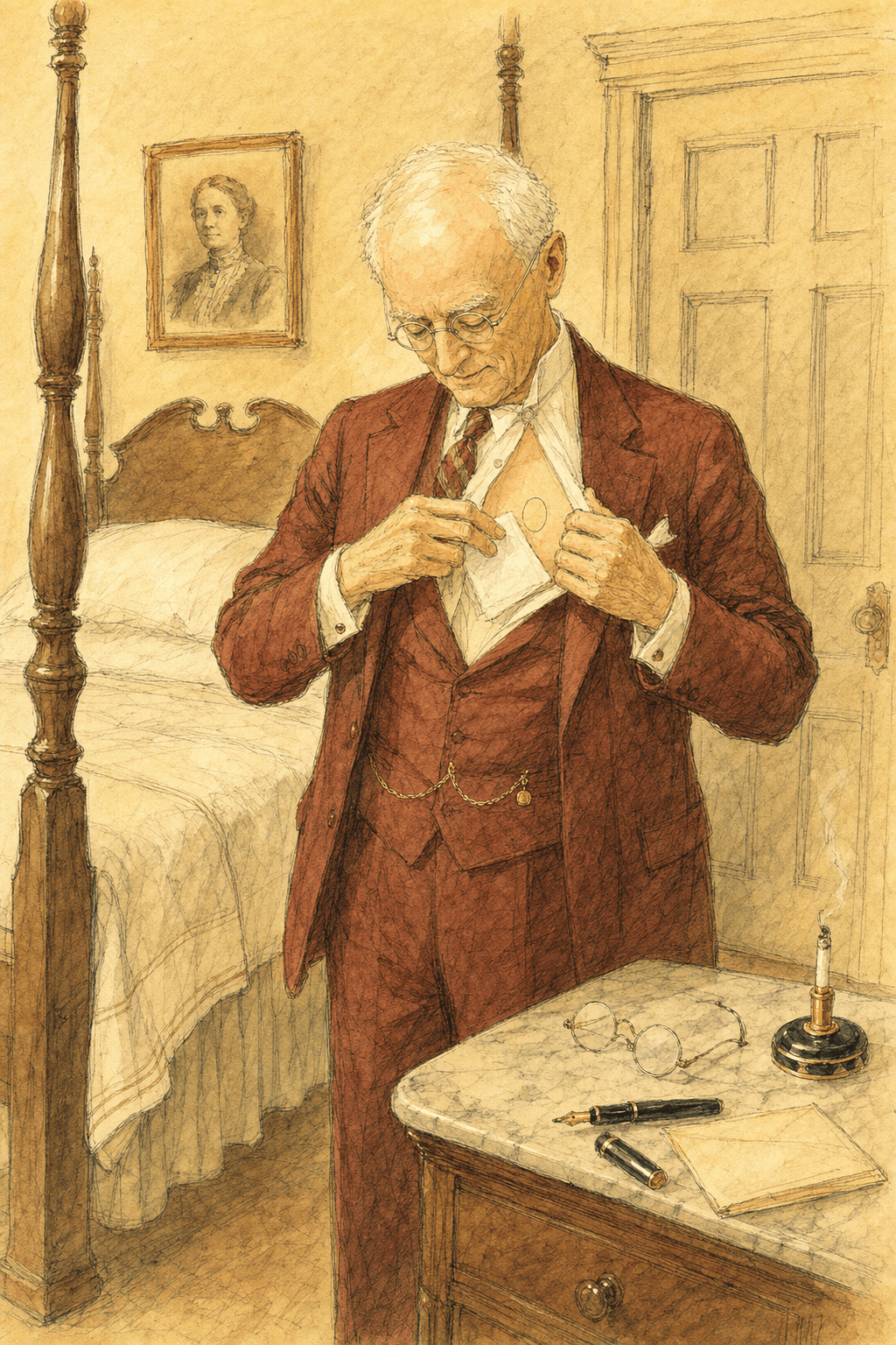 Illustration for The Tidy Man