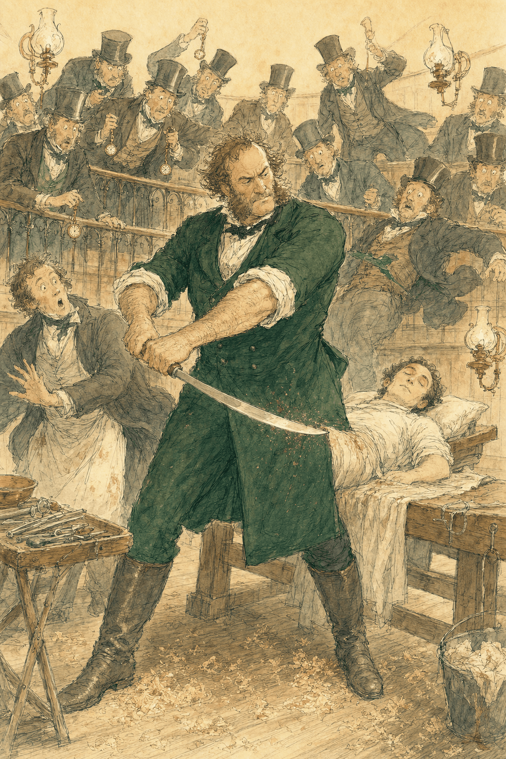 Illustration for Time Me, Gentlemen